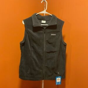 Columbia Black Fleece Vest